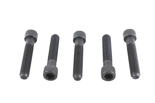 HARLEY 3/8 inch-24 x 2 inch Allen Socket Cap Screw Black Fits 0-  All, models