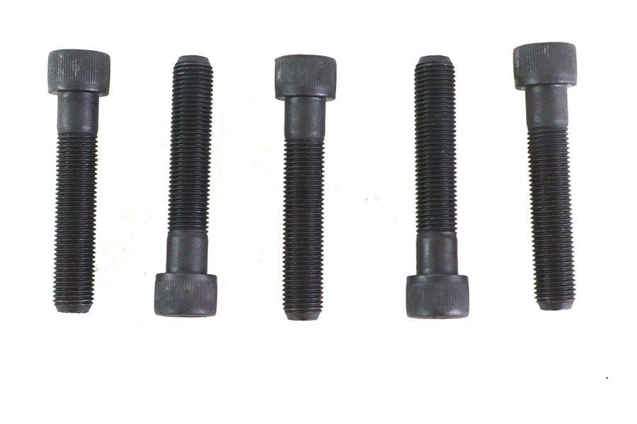 HARLEY 3/8 inch-24 x 2 inch Allen Socket Cap Screw Black Fits 0-  All, models