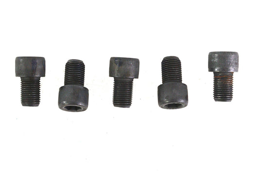 HARLEY 1/2 inch-20 x 3/4 inch Allen Socket Cap Screw Black Fits 0-  All, models