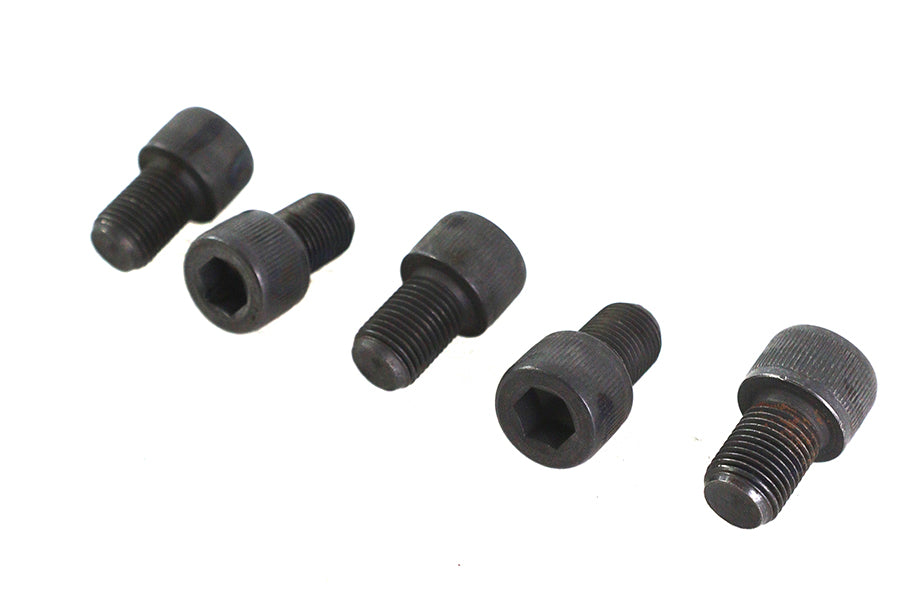 HARLEY 1/2 inch-20 x 3/4 inch Allen Socket Cap Screw Black Fits 0-  All, models