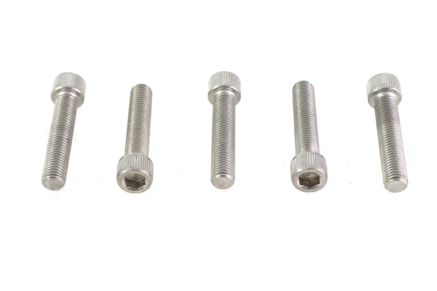 HARLEY 5/16 inch-24 x 1-1/2 inch Allen Socket Cap Screw Stainless S Fits 0-  All, models