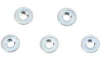 HARLEY Serrated Hex Flange Nuts 5/16 inch-18 Zinc Fits 0-  All, models