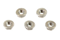 HARLEY Serrated Hex Flange Nuts 5/16 inch-18 Stainless Steel Fits 0-  All, models