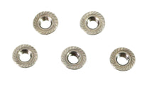 HARLEY Serrated Hex Flange Nuts 5/16 inch-18 Stainless Steel Fits 0-  All, models