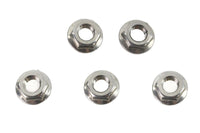 HARLEY Serrated Hex Flange Nuts 5/16 inch-24 Stainless Steel Fits 0-  All, models