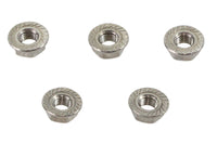 HARLEY Serrated Hex Flange Nuts 5/16 inch-24 Stainless Steel Fits 0-  All, models
