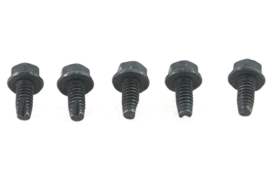 HARLEY Hex Flange Screws 5/16 inch-18 x 5/8 inch Parkerized Fits 0-  All, models