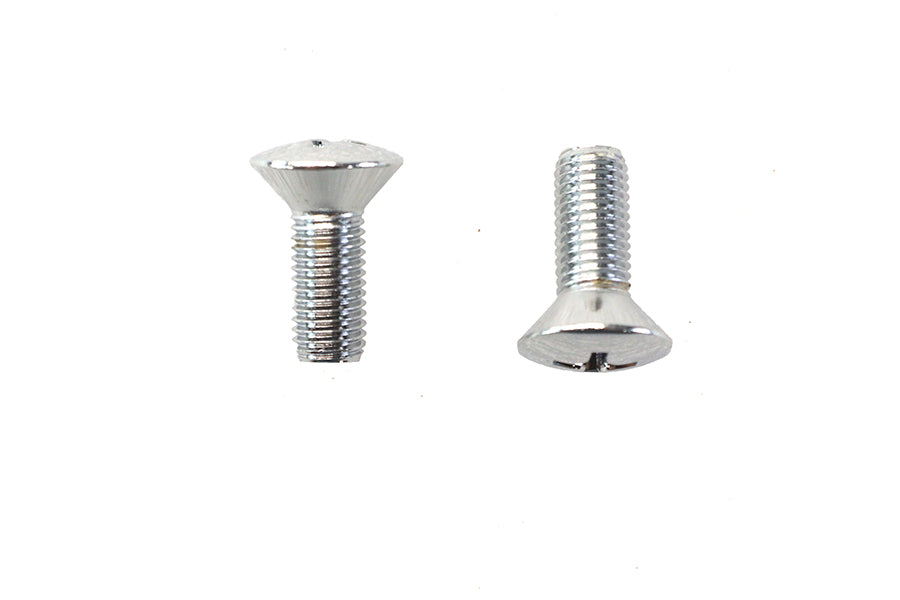 HARLEY Teardrop Phillips Head Chrome Screw Set Fits 0-  Custom, application
