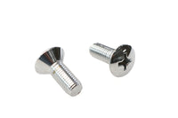 HARLEY Teardrop Phillips Head Chrome Screw Set Fits 0-  Custom, application