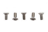 HARLEY 8-32 x 3/8 inch Oval Phillips Head Screw Stainless Steel Fits 0-  All, models