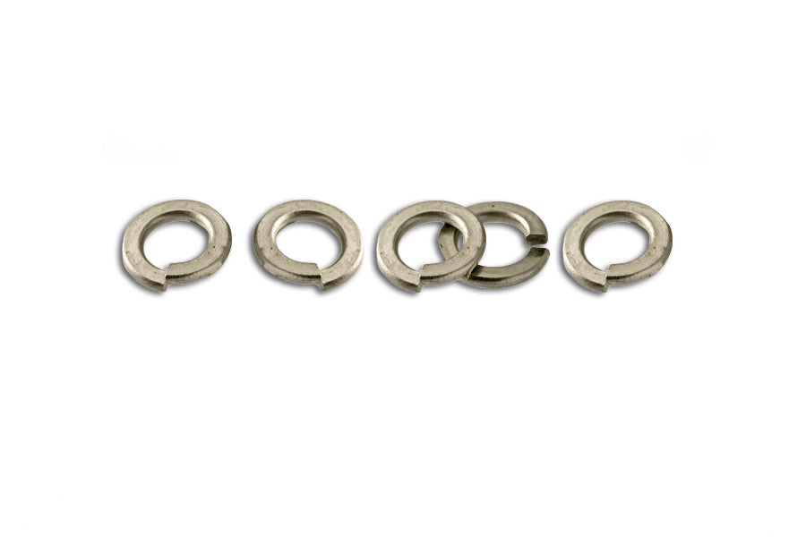 HARLEY Split Lock Washers Stainless Steel #8 Fits 0-  All, models