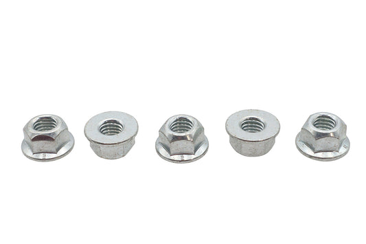 HARLEY M8 x 1.25 Flange Nut Zinc Fits 0-  Custom, application