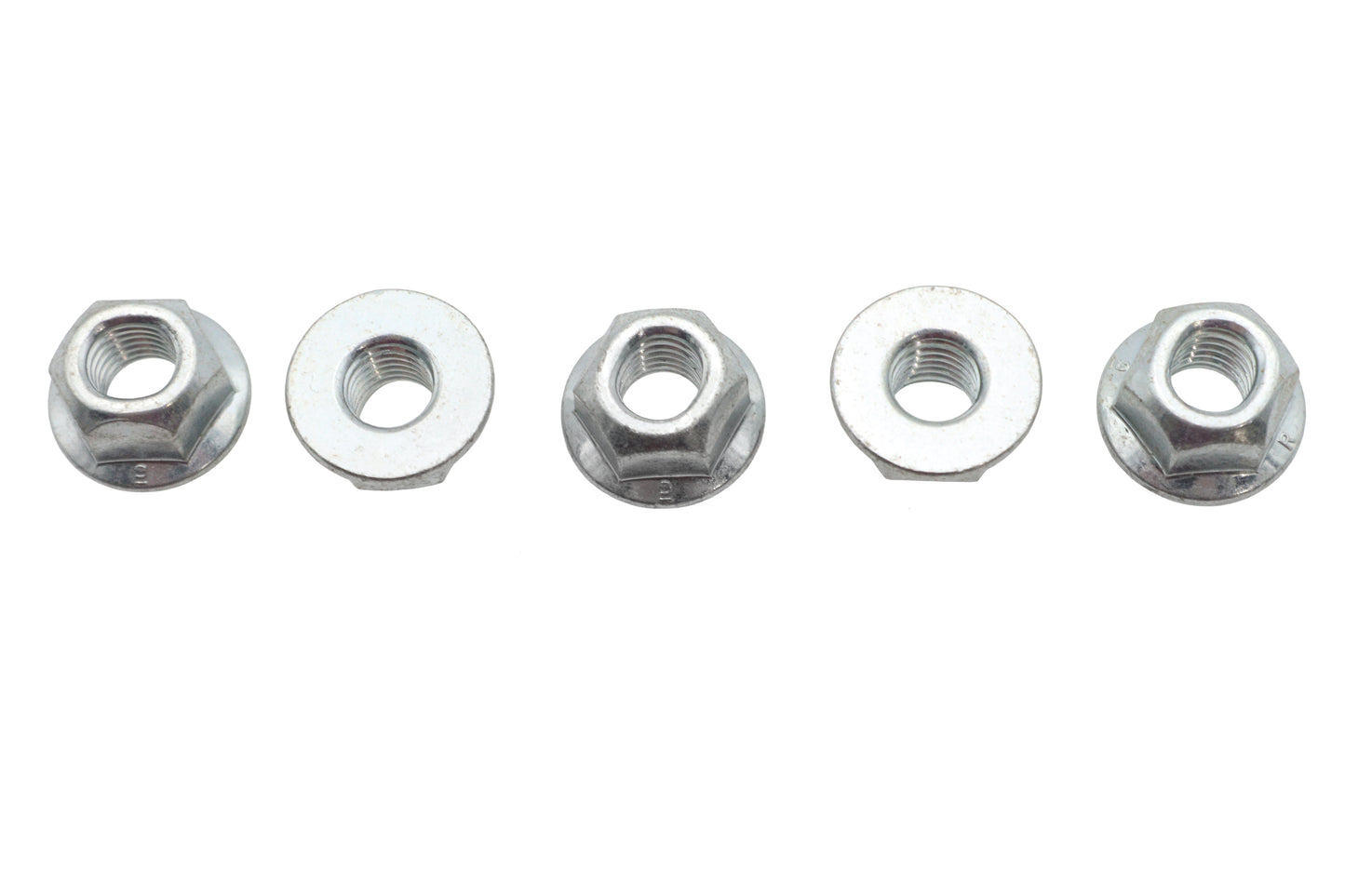 HARLEY M8 x 1.25 Flange Nut Zinc Fits 0-  Custom, application