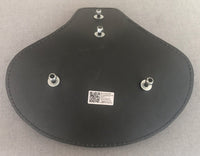 Ext Wide large Solo Seat
Top Genuine BLK Thick Leather 
Wide / Tractor Style 
Plain Extra Comfort 28mm Padding
3.5mm HeavyFormed Steel