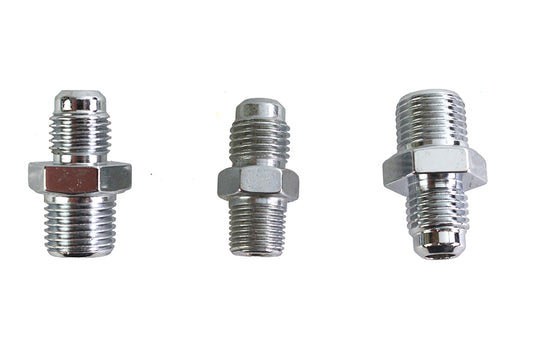 HARLEY Chrome Oil Line Fitting Fits 1936-1940 EL,   1941-1947 FL,