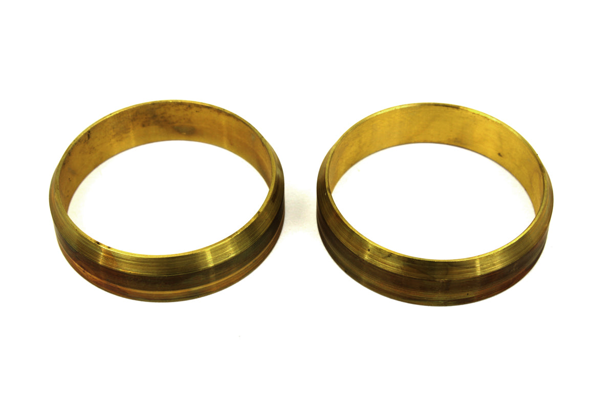 HARLEY Brass Manifold Seals fits 1937-1952 WL,  1937-1973 G,