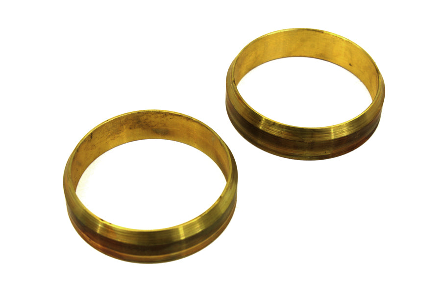 HARLEY Brass Manifold Seals fits 1937-1952 WL,  1937-1973 G,