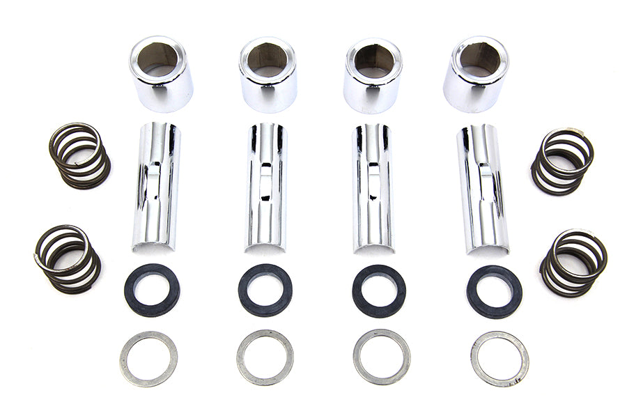 HARLEY Pushrod Cover Cup and Clip Kit Fits 1948-1965 FL,   1957-1985 XL,