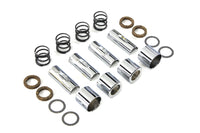 HARLEY Chrome Upper Pushrod Cover Kit Fits 1936-1939 EL,