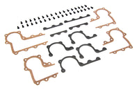 HARLEY Parkerized Rocker Arm Cover Strip and Gasket Fits 1936-1940 EL,   1941-1947 FL,