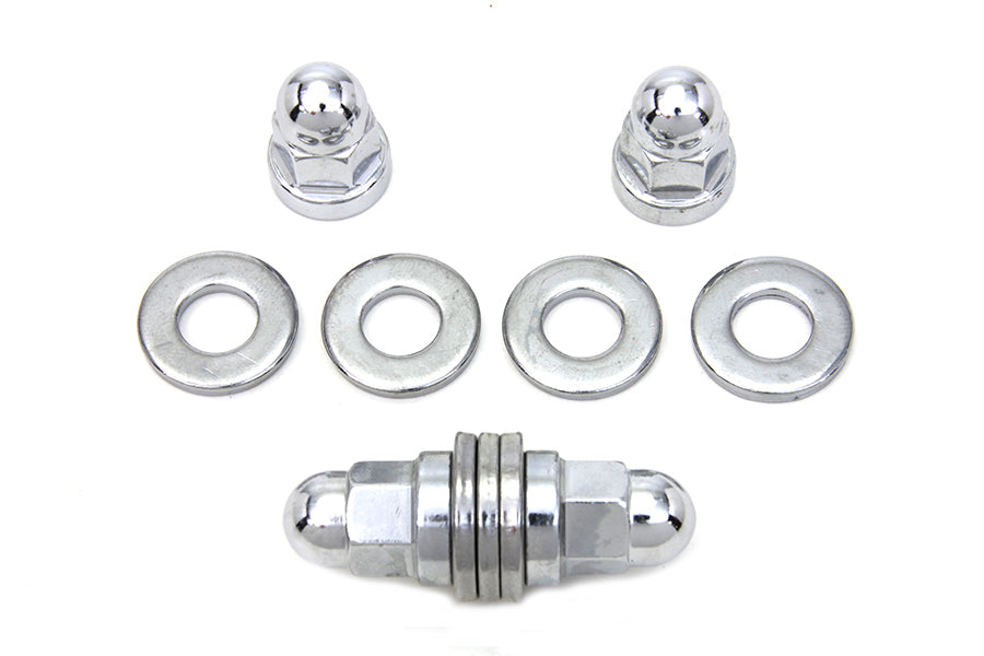 HARLEY Top Motor Mount Acorn Bolts and Washers Fits 1936-1940 EL,   1941-1984 FL,   1971-1984 FX,