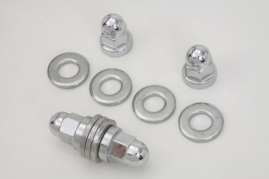 HARLEY Top Motor Mount Acorn Bolts and Washers Fits 1936-1940 EL,   1941-1984 FL,   1971-1984 FX,