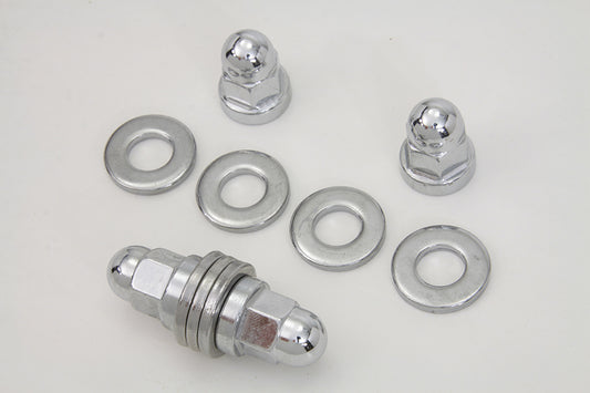 HARLEY Top Motor Mount Acorn Bolts and Washers Fits 1936-1940 EL,   1941-1984 FL,   1971-1984 FX,
