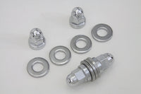 HARLEY Top Motor Mount Acorn Bolts and Washers Fits 1936-1940 EL,   1941-1984 FL,   1971-1984 FX,