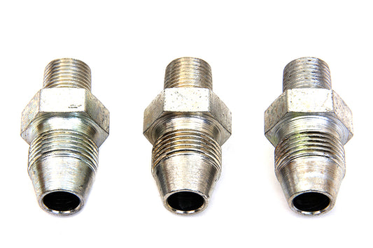 HARLEY Cadmium Oil Line Fitting Fits 1941-1964 FL,   1936-1940 EL,   1938-1948 UL,