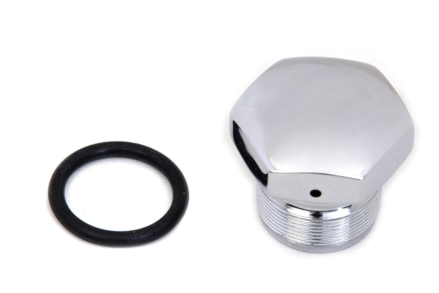 HARLEY Chrome Fork Tube Cap Fits 1957-1972 XL,   1971-1972 FX,   1952-1956 K,
