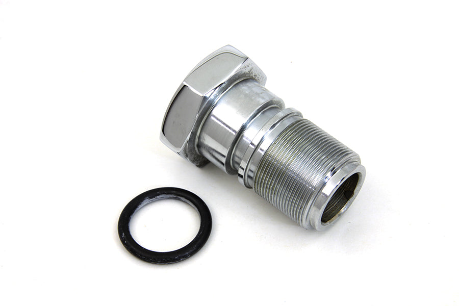 HARLEY Chrome Fork Tube Cap Fits 1973-1985 XL,   1973-1984 FX,   1982-1985 FXR,   1982-1985 FXR,
