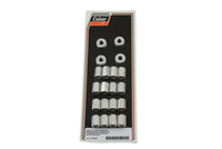HARLEY Cadmium Head Nut Set Fits 1942-1950 W,