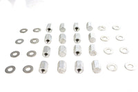HARLEY Cadmium Head Nut Set Fits 1942-1950 W,