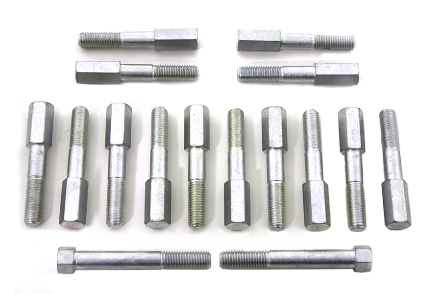 HARLEY Cadmium Cylinder Headbolt Fits 1937-1948 U,   1931-1936 V,