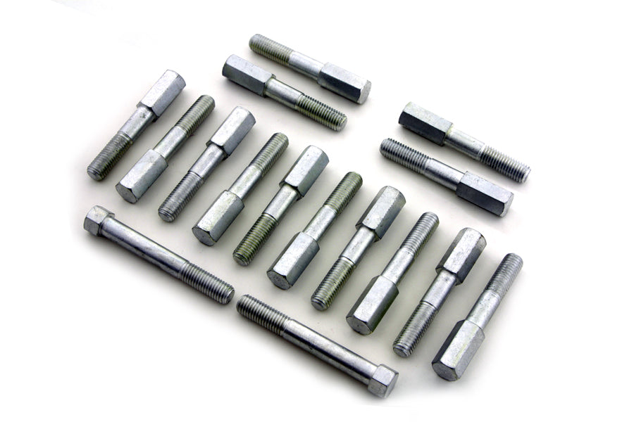 HARLEY Cadmium Cylinder Headbolt Fits 1937-1948 U,   1931-1936 V,