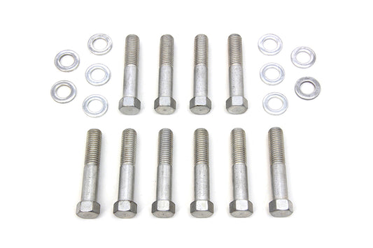 HARLEY Cadmium Stock 61 inch Cylinder Head Bolt Fits 1936-1939 EL,