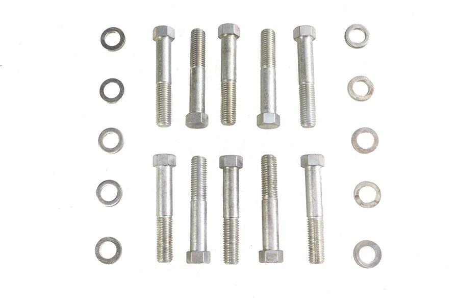 HARLEY Cadmium Stock Cylinder Head Bolt Fits 1940-1947 FL,