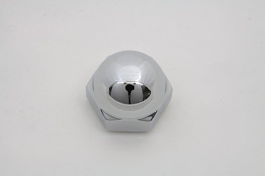 HARLEY Chrome Acorn Triple Tree Stem Nut with Shoulder Fits 1948-1984 FL,   1980-1986 FX,   1980-198