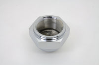 HARLEY Chrome Acorn Triple Tree Stem Nut with Shoulder Fits 1948-1984 FL,   1980-1986 FX,   1980-198