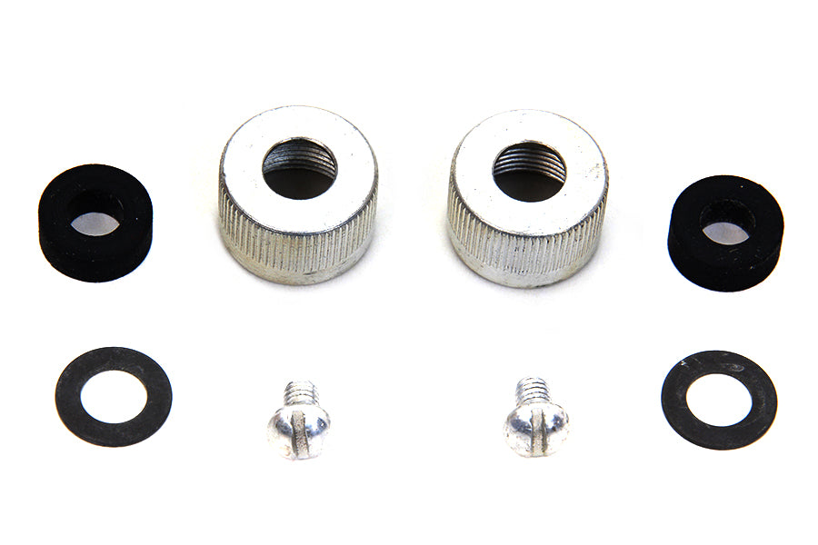HARLEY Spark Plug Cable Nuts with Packing Fits 1930-1934 VL,   1937-1948 UL,   1936-1940 EL,   1941-