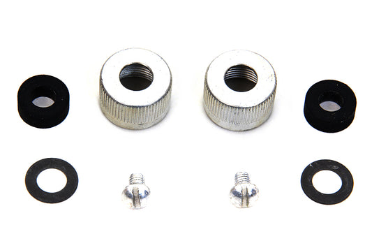 HARLEY Spark Plug Cable Nuts with Packing Fits 1930-1934 VL,   1937-1948 UL,   1936-1940 EL,   1941-