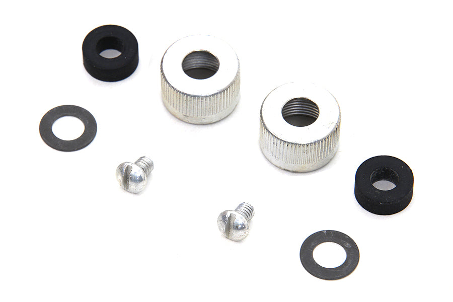 HARLEY Spark Plug Cable Nuts with Packing Fits 1930-1934 VL,   1937-1948 UL,   1936-1940 EL,   1941-
