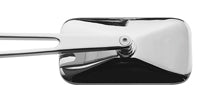 Custom Chrome HARLEY RECTANGULAR MIRROR SHORT STEM