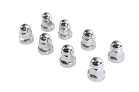 HARLEY Chrome Cylinder Base Nut Fits 1978-1984 FL,   1978-1984 FX,   1979-1983 FLT,   1982-1983 FXR,