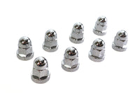 HARLEY Chrome Cylinder Base Nut Fits 1978-1984 FL,   1978-1984 FX,   1979-1983 FLT,   1982-1983 FXR,