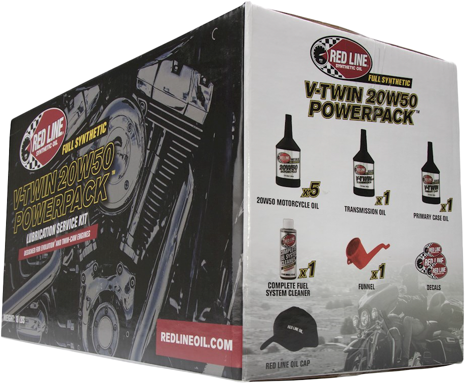 HARLEY RED LINE BIG TWIN POWERPACK 20W-50  90226