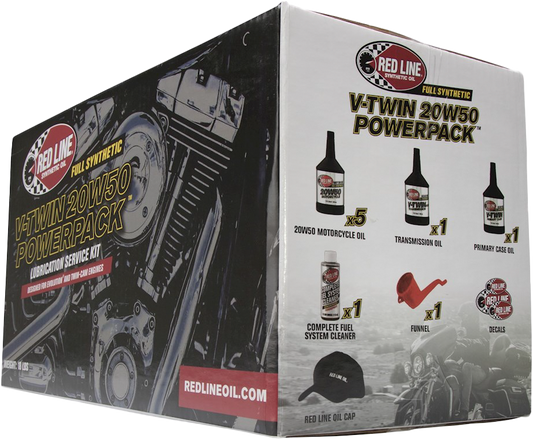 HARLEY RED LINE BIG TWIN POWERPACK 20W-50  90226