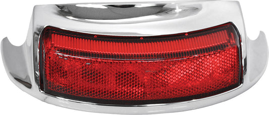 HARLEY HARDDRIVE REAR FENDER TIP LED LIGHT RED LENS  F51-0645R