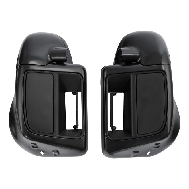 Custom Chrome HARLEY PRIMER BLACK VENTED LOWER FAIRING KIT FOR TOURING 14-UP/1PR