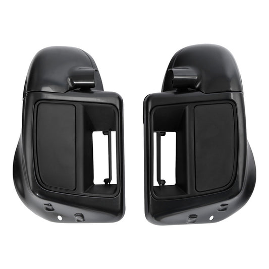 Custom Chrome HARLEY PRIMER BLACK VENTED LOWER FAIRING KIT FOR TOURING 14-UP/1PR
